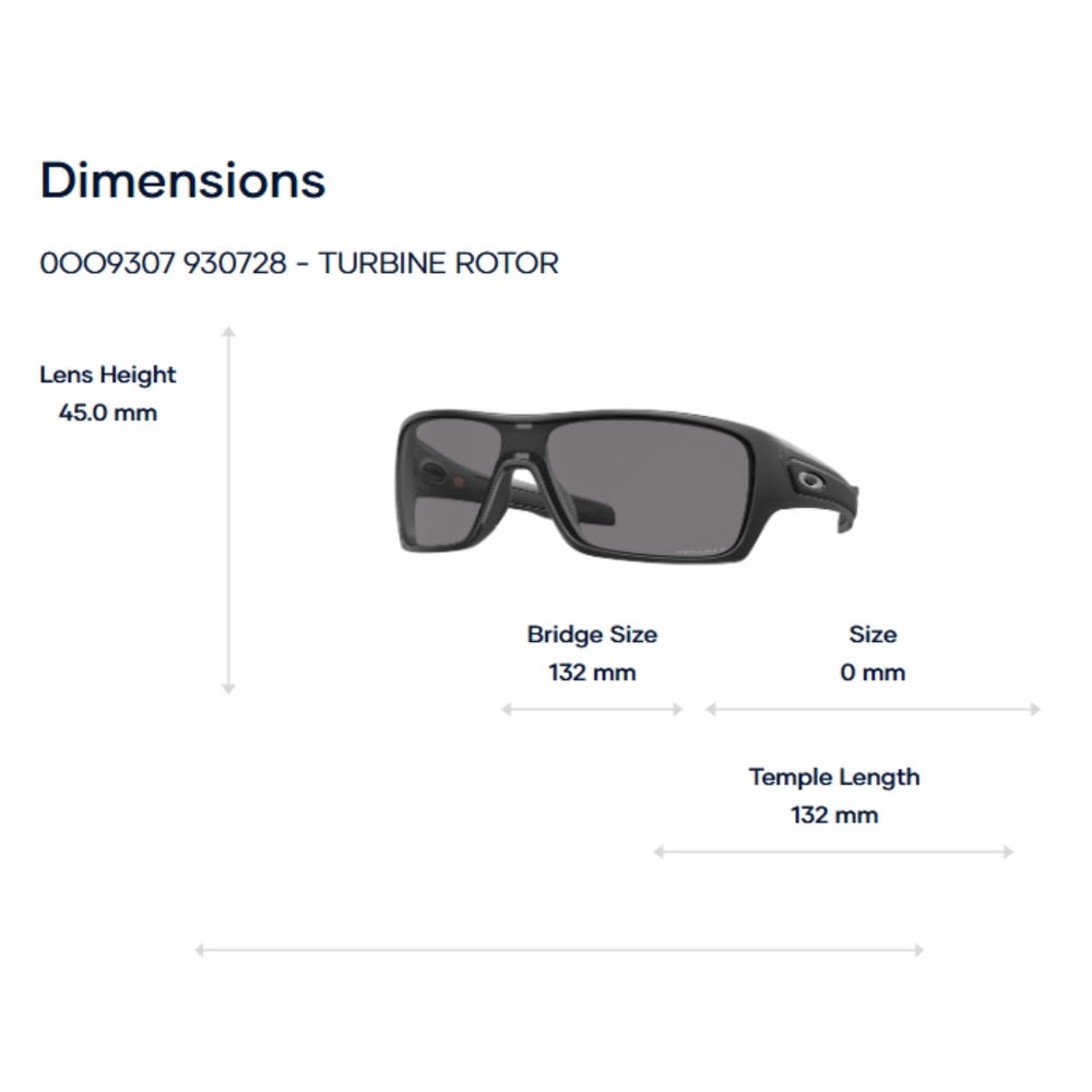 Sunglasses Oakley Turbine rotor 0OO9307 Kính Mát Thể Thao – Tem Chính Hãng Luxottica